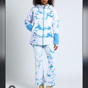 NWT Women's 2pc Roxy x Chloe Kim Snow Jacket and Pants Set